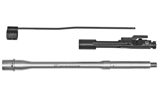 Picture of Rosco Manufacturing Purebred, 13.7" Barrel, 223 Wylde, Bead Blasted Finish, Includes Gas Block, Gas Tube and BCG, Medium Profile NGB-001 SP-PB-137-223-BCG-GTM-