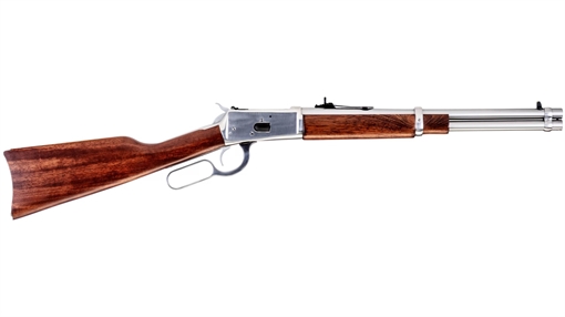 Picture of Rossi R92 Carbine 44 Rem Mag 8+1 16" Stainless Steel Round Barrel, Stainless Steel Metal Finish Receiver, Fixed Hardwood Stock, Right Hand 920441693
