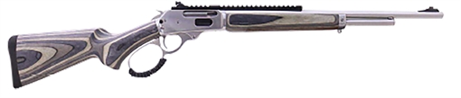 Picture of Rossi R95 Laminated, Lever Action Rifle, 454 Casull, 18" Barrel, Matte Finish, Silver, Ghost Ring Sight, Picatinny Rail, Laminate Stock, 7 Round 950454189LW