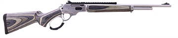 Picture of Rossi R95 Laminated, Lever Action Rifle, 454 Casull, 18" Barrel, Matte Finish, Silver, Ghost Ring Sight, Picatinny Rail, Laminate Stock, 7 Round 950454189LW
