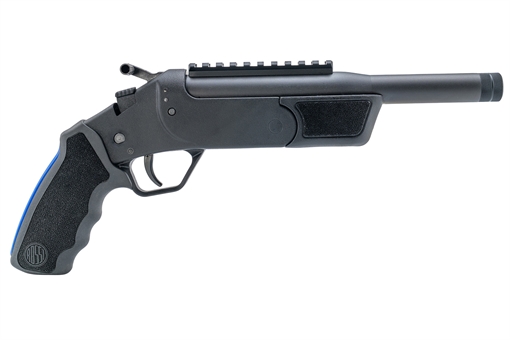 Picture of Rossi Brawler 300 Blackout 1rd 9" Matte Black Single Shot Barrel, Picatinny Rail Receiver, Black Polymer Frame, Black Textured Rubber Grip SSPB9300-BK