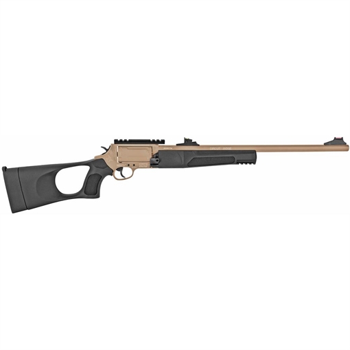 Picture of Rossi Circuit Judge 45 Colt (LC) Caliber with 5rd Capacity, 18.50" Barrel, Sand Cerakote Metal Finish & Black Synthetic Stock Right Hand (Full Size) SCJT4510D