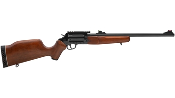 Picture of Rossi Circuit Judge 45 Colt (LC) Caliber or 410 Gauge with 5rd Capacity, 18.50" Barrel, Polished Black Metal Finish & Hardwood Monte Carlo Stock Right Hand (Full Size) SCJ4510