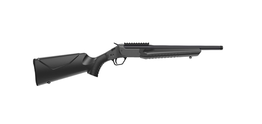 Picture of Rossi LWC300BBK LWC 300 Blackout 1rd 16.50" Black Oxide Threaded Barrel, Black Picatinny Rail Steel Receiver, Black Fixed Synthetic Stock LWC300B-BK