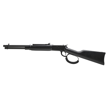 Picture of Rossi R92 Triple Black, Lever Action Rifle, 44 Magnum, 16.5" Round Threaded Barrel, Matte Blued Finish, Black, Coated Wood Furniture, Adjustable Sights, Picatinny Optics Rail, 8 Rounds, Right Hand 920441613-TB 920441613TB