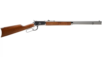 Picture of Rossi R92 38 Special +P or 357 Mag Caliber with 12+1 Capacity, 24" Octagon Barrel, Polished Stainless Metal Finish & Brazilian Hardwood Stock, Right Hand (Full Size) 923572493