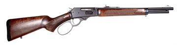 Picture of Rossi R95, Trapper, Lever Action Rifle, 45-70 Government, 16.5" Barrel, Black Oxide Finish, Black, Buckhorn Rear Sight, Drift Adjustable Front Sight, Walnut Stock, 5 Rounds 954570161 754908334902