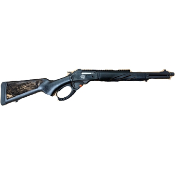 Picture of Rossi Rossi R95 Black Bear Edition Lever Action Rifle 30-30 Win. 16.5 in Triple Black w/Engraved Stk 5rd GCBLKBEAR-953030161T