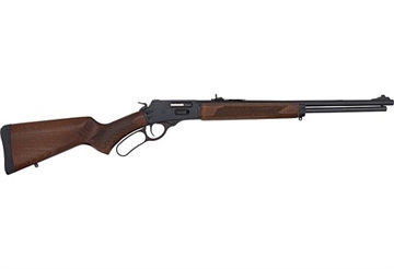 Picture of Rossi R95 Classic, Lever Action Rifle, 357 Magnum, 20" Barrel, Oxide Finish, Black, Buckhorn Rear Sights, Drift Adjustable Front Sight, Wood Stock, 10 Round 950357201 754908345106