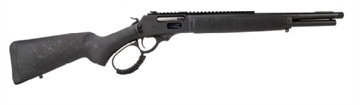 Picture of Rossi R95 Trapper 454 Casull 7+1 16.50" Black Oxide Threaded Barrel, Black Oxide Picatinny Rail Alloy Steel Receiver, Fixed Black Polymer Stock 950454161TB