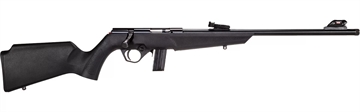 Picture of Rossi RB22 Compact 22 LR 10+1, 16" Matte Black Button Rifled Free Floating Steel Barrel, Matte Black Stainless Steel Receiver, Black Monte Carlo Stock, Right Hand RB22L1611