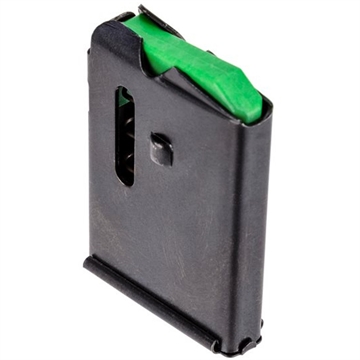 Picture of Rossi Rifle Magazine, 22 WMR/17 HMR, 5 Rounds, Fits Rossi RB22M Rifles, Steel, Matte Finish, Black 358-0002-00 358000200