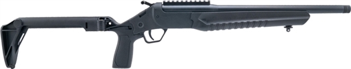 Picture of Rossi LWC 5.56x45mm NATO Single Shot 16.50" Black Oxide Threaded Barrel, Black Picatinny Rail Alloy Steel Receiver, Folding Black Polymer Stock LWC0556-BKFS