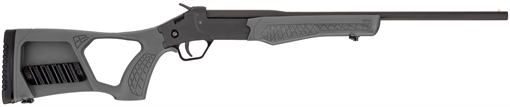 Picture of Rossi SSP1GRAY Tuffy Single Shot Youth 410 Gauge Break Open 3" 1rd 18.50" Matte Black Barrel, Matte Black Steel Receiver, Gray Synthetic Thumbhole Stock w/Shell Holder, Right Hand SSP1-GRAY