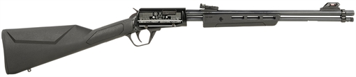 Picture of Rossi Gallery Full Size 22LR 15+1, 18" Polished Black Steel Barrel, Polished Black w/Engraving Steel Receiver, Black Fixed Stock, Right Hand RP22181SYEN07