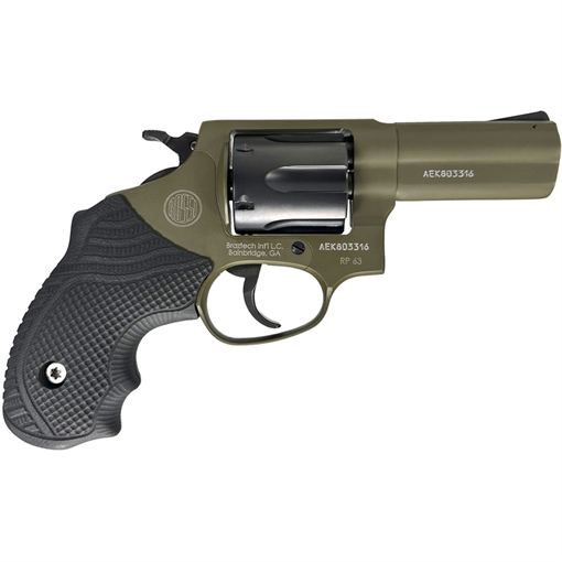 Picture of Rossi Rossi RP63 Revolver 357 Mag 3 in. Black/Sniper Green 6 rd. 2-RP631F