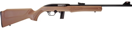Picture of Rossi RS22 Full Size 22 LR 10+1 18" Matte Black Matte Black Steel Receiver Brown Monte Carlo Stock Right Hand RS22L1811B