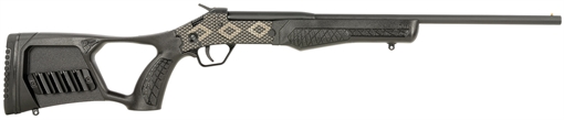 Picture of Rossi Tuffy Youth 410 Gauge with 18.50" Barrel, 1rd Capacity, Matte Black with Snakeskin Engraving Metal Finish & Black Fixed Thumbhole Stock Right Hand SSP1BKEN1