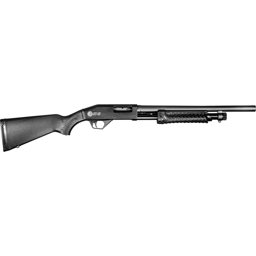 Picture of Rossi ST-12 12 Gauge 3" 4+1 18.50", Matte Black, Synthetic Stock, Front Bead Sight, Cylinder Bore ST1218BK