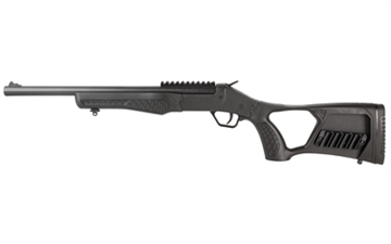 Picture of Rossi SSPS45BKIT Survival Stow & Go Bag Kit 45 Colt (Long Colt) 1rd 16" Black Oxide Single Shot Barrel, Black Oxide Picatinny Rail, Thumbhole w/Shell Holder Synthetic Stock, Carry Bag SSPS45-BKIT