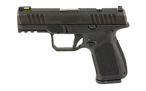 Picture of Rost Martin RM1C, Striker Fired, Semi-automatic, Polymer Frame Pistol, Compact, 9MM, 4" Barrel, Nitrocarburized Finish, Black, HIVIZ LiteWave H3 Tritium Night Sight, Optics Ready, Ambidextrous, 2 Magazines, 15 Round, Includes RMR Mounting Plate RM1CBLKOSP15TI RM1CBLKOSP10TI