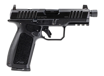 Picture of Rost Martin RM1CX Tactical OR Handgun 9mm Luger 15rd Magazine 4" 1/2x28 Threaded Barrel Black RM1XBT5