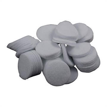 Picture of Brownells ROUND COTTON FLANNEL PATCHES, .88'', .17/.22 CAL, 100 PACK NONE