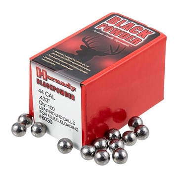 Picture of Hornady ROUND BALLS 44 CAL (.433'') LEAD ROUND BALL 100/BOX 6030