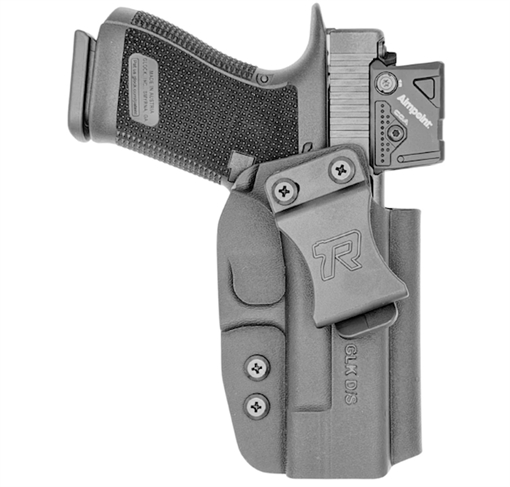 Picture of ROUNDED GEAR GLOCK 17/19/23 CARBON FIBER RH HOLSTER 724165779747