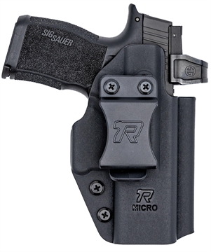 Picture of Rounded Gear Universal Kydex IWB Black Kydex Belt Clip Fits Compact Sized Handguns Right Hand RGUNVRSLCMPCTBLK