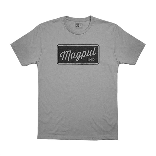 Picture of Magpul ROVER BLOCK CVC T-SHIRT ATHLETIC HEATHER LG MAG1116-030-L