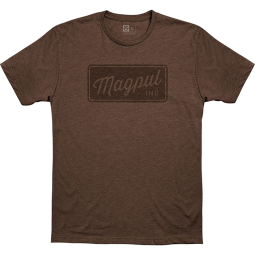 Picture of Magpul ROVER BLOCK CVC T-SHIRT 2X-LARGE BROWN HEATHER MAG1116-203-2XL