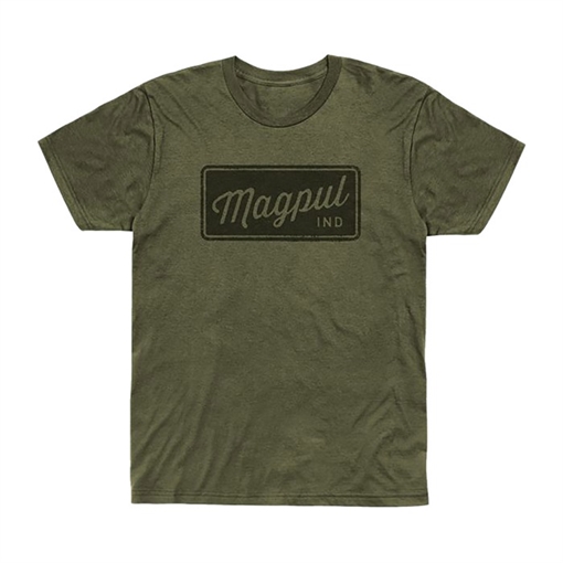 Picture of Magpul ROVER BLOCK CVC T-SHIRT OLIVE DRAB HEATHER XL MAG1116-317-XL