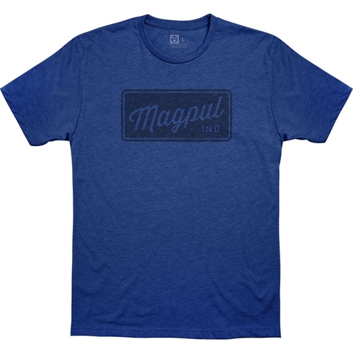 Picture of Magpul ROVER BLOCK CVC T-SHIRT 3X-LARGE ROYAL HEATHER MAG1116-424-3XL