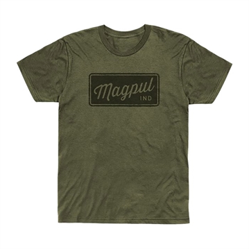 Picture of Magpul ROVER BLOCK CVC T-SHIRT OLIVE DRAB HEATHER SMALL MAG1116-317-S
