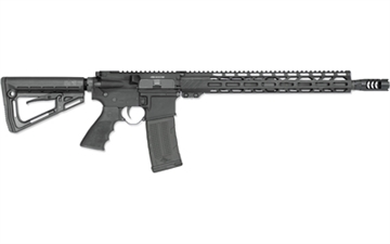 Picture of Rock River Arms LAR-15M Tactical Carbine, Semi-automatic, AR, 458 Socom, 16" Barrel, RRA Operator Brake, Anodized Finish, Black, Hogue Rubber Grip, RRA 2-Stage Trigger, RRA NSP2 6 Position Collapsible Stock, RRA 15" Free Float M-LOK Handguard, 30 Rounds, 1 Magazine SOC1264