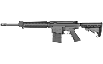 Picture of Rock River Arms Mid A4, Semi-automatic, 308NATO, 16" Barrel, 1:10 Twist, Mid-length, Black Finish, Hogue Grip, 6-Position Stock, 20Rd, RRA 2-Stage Trigger 308A1239