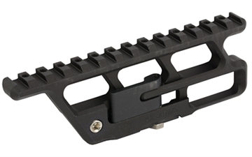 Picture of RS Regulate Yugo Full Length Lower, Modular Side Mount, Fits Yugo/Serbian Type Rifles, Matte Finish, Black, Not Compatible with Folding Stocks AK-307MS