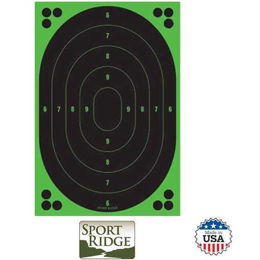 Picture of TACSHIELD RT Oval 12.5x18.5in 5PCK BK 03790 843119033763