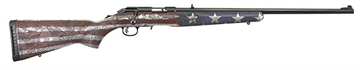 Picture of Ruger American, TALO, Bolt, Rifle, 22 LR, 22", American Flag, Wood, 10Rd 08384