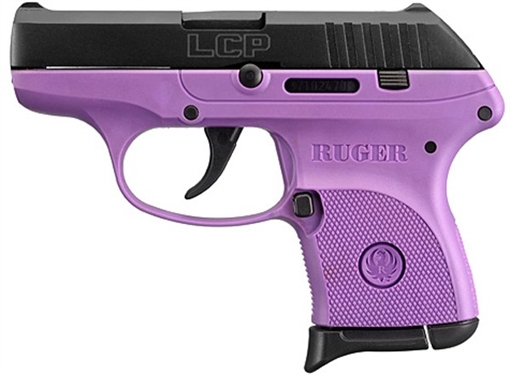 Picture of RUGER LCP 380ACP 6-SHOT FS BLUED/PURPLE POLYMER (TALO) 3725