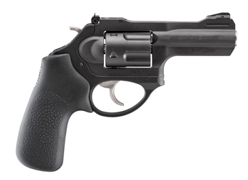Picture of Ruger LCRx, TALO Edition, Double/Single Action, Revolver, Small Frame, 9MM, 3" Barrel, Stainless Steel, Matte Finish, Black, Hogue Tamer Monogrip, Adjustable Black Blade Rear & Ramp Front Sight, 5 Rounds 05445