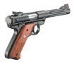 Picture of RUGER MARK IV HUNTER 22LR 5.5" BLUE FLUTED ADJ. LAMINATD 40177