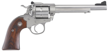 Picture of Ruger Blackhawk Sports South Exclusive 22 LR 6rd 6.50" Barrel, Stainless Steel Barrel/Cylinder/Frame, Exposed Hammer, Bisley Hardwood Grip, Ramp Front/Adjustable Rear Sights 0680
