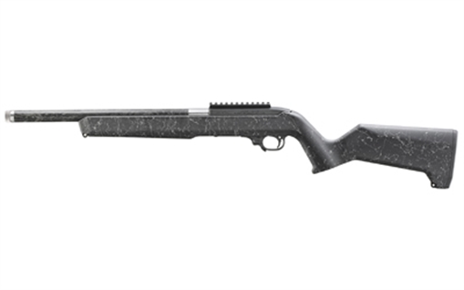Picture of Ruger 10/22 Carbine, Semi-automatic Rifle, 22 LR, 16.1" Carbon Fiber Barrel, Threaded 1/2X28, Clear Satin Finish, Black, Magpul X-22 Stock, Picatinny Rail, 10 Rounds, 1 Magazine 31220