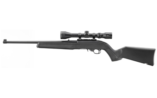 Picture of RUGER 10/22 22LR 18.5IN BARREL 10RD BLACK POLYMER STOCK W/M-LOK SLOTS BX TRIGGER 3-9X40 SCOPE RUGER HARD CASE 32003 32003 32003-RUG