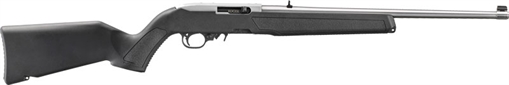 Picture of Ruger 10/22 Satin Black Carbine .22 LR 10rd Magazine(1) 18.5" Stainless Barrel Synthetic Stock BX Trigger Gold Bead Front Sight 32006 32006-RUG