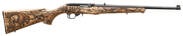 Picture of Ruger 10/22, TALO, Semi-automatic Rifle, 22 LR, 18.5" Barrel, Satin Finish, Black, Altamont Natural Laminate Stock with Bison Engraving, 10 Rounds 31234