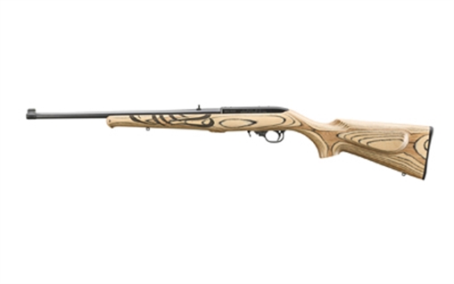 Picture of Ruger 10/22, TALO, Semi-automatic Rifle, 22 LR, 18.5" Barrel, Satin Finish, Black, Altamont Natural Laminate Stock with Eagle Engraving, 10 Rounds 31226