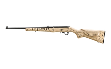 Picture of Ruger 10/22, TALO, Semi-automatic Rifle, 22 LR, 18.5" Barrel, Satin Finish, Black, Altamont Natural Laminate Stock with Gator Engraving, 10 Rounds 31225